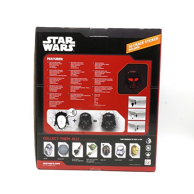 Star Wars Darth Vader Helmet 3D Deco Light, New