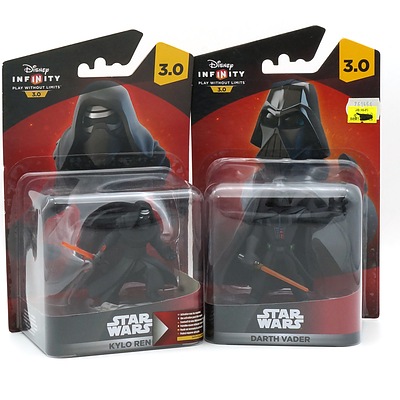 Disney Infinity Star Wars Darth Vader and Kylo Ren, New