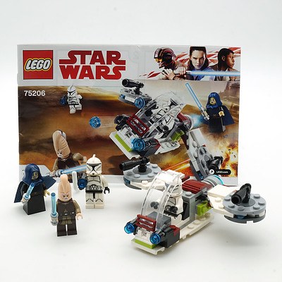 Star Wars Lego 75206 Jedi and Clone Troopers Battle Pack