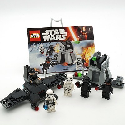 Star Wars Lego 75132 First Order Battle Pack and Another