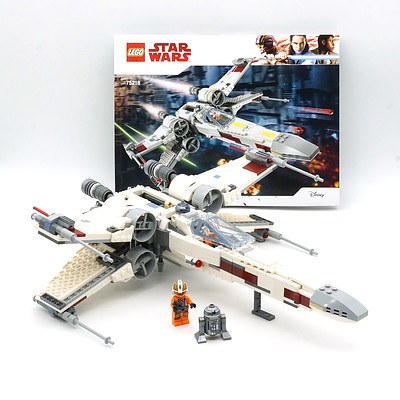 Star Wars Lego 75218 X-Wing Starfighter, with Box and Manuel 