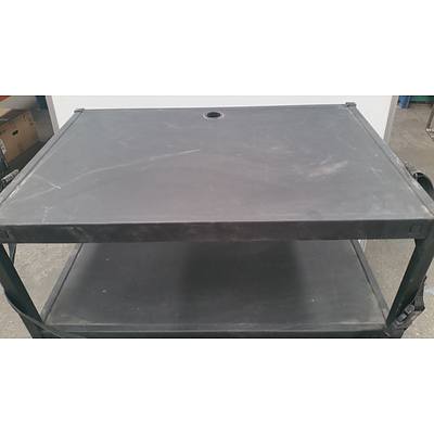 Three Tier Audio Visual Trolley