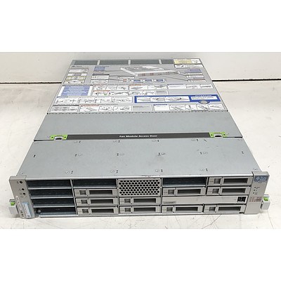 Sun SPARC Enterprise T5240 (Sun UltraSPARC T2) 1.60GHz CPU 2 RU Server
