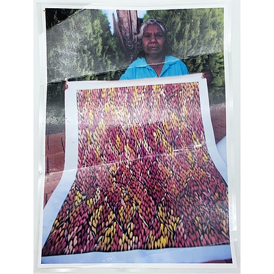 Margaret Turner Petyarre (1945-2008) Wild Yam Dreaming, Acrylic on Canvas