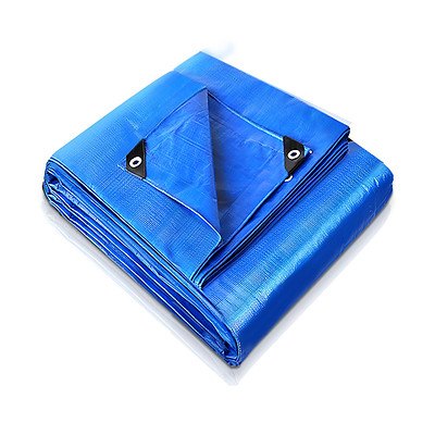 Instahut 6 x 7.3m Heavy Duty PE Poly Tarp
