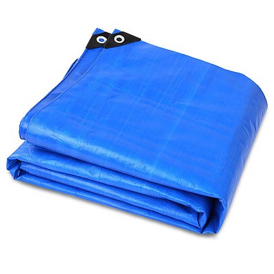 Instahut 6 x 7.3m Heavy Duty PE Poly Tarp