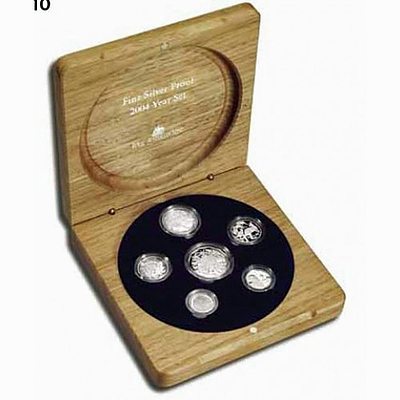 Australia 2004 Fine Silver Proof Year Set
