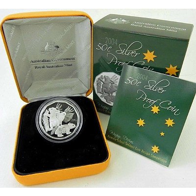 Australia 2004 Proof Silver 50 Cent Coin