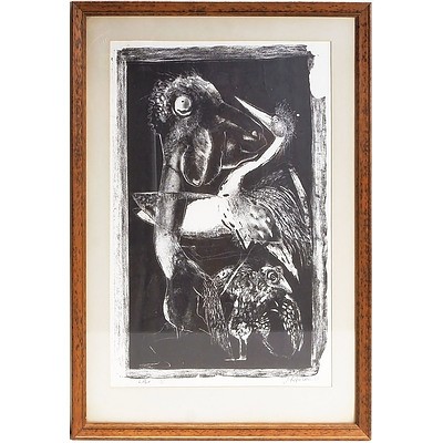 An Etching by Jim Paterson (b 1944- ), Lithe,Limited Edition 6 out of 10