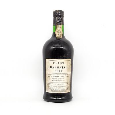H. & C. J. Feist Baronial Port 750ml