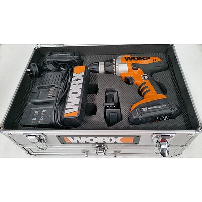 Worx 18 Volt Lithium Cordless Drill