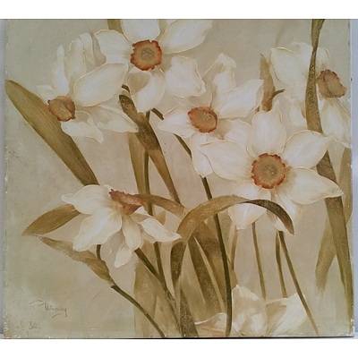 Stretched Canvas Floral Print
