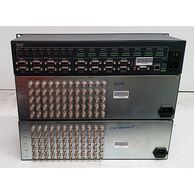 Kramer VP-10 & VP-8x8AK AV Appliances - Lot of Three