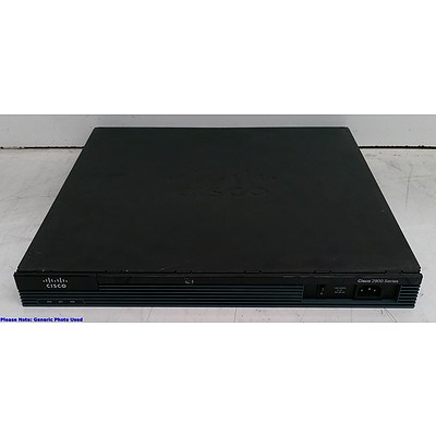 Cisco (CISCO2901/K9) 2900 Series Integrated Services Router - Lot of Four