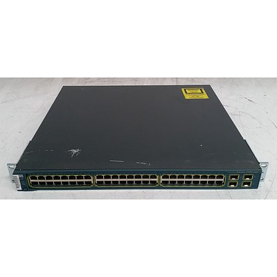 Cisco Catalyst (WS-C3560G-48TS-S V03) 3560G Series 48-Port Gigabit Managed Switch