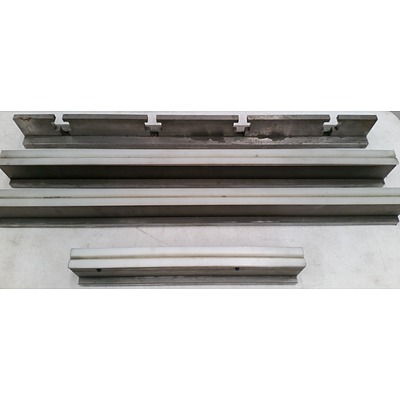 Heavy Duty Runners and Guide Rail - Lot of Four - New