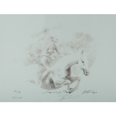 BILLICH Charles (b.1934) 'Show Girls' 2007