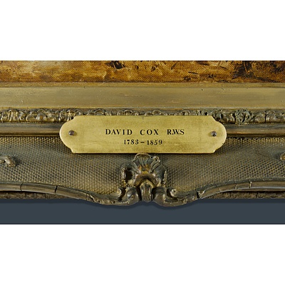 COX David (British 1783-1859) 'A Woodland Ambush'