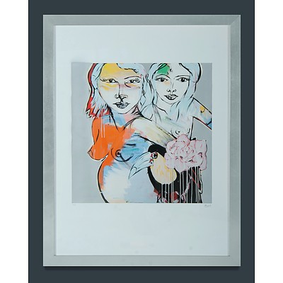 BRITNELL Adrian (b.1967) Girls and Toucan 2014