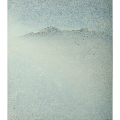 ENDELMANIS Vita (b.1933) Two Works, 'Soft Falling Snow' 1989 & 'Soft Falling Snow 2' 1989