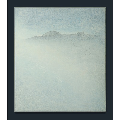 ENDELMANIS Vita (b.1933) Two Works, 'Soft Falling Snow' 1989 & 'Soft Falling Snow 2' 1989