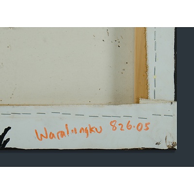 HOOSAN Reggie (Aboriginal b.1954) Untitled 2004/05