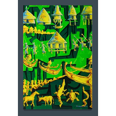 GIBRAEL (South-East Asian School) 'Husi Otas Ba Otas II' 2008