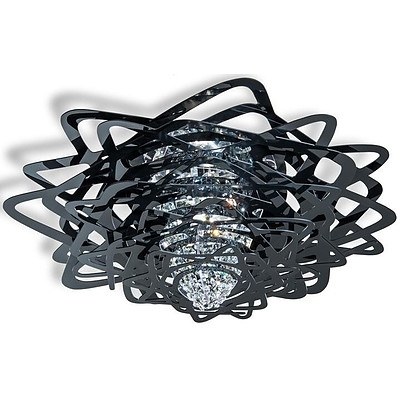 SLAMP Aurora Crystal Ceiling Light In Black - RRP $1820.00 - Brand New