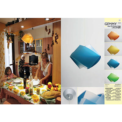 SLAMP Gemmy Pendant / Suspension Lamp Orange - RRP $330 - Brand New