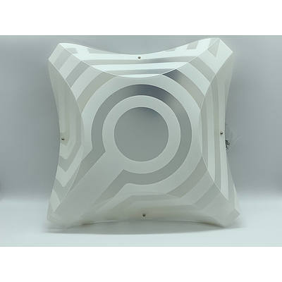 SLAMP Plana Venti Applique Wall Lights Opaque - Lot of Two- RRP $540.00 - Brand New