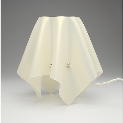 SLAMP Foulard Small Gold Bedside/Table Lamp - Lot of Two - RRP $290.00 - Brand New