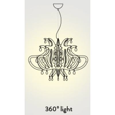 SLAMP Medusa Chandelier/Suspension Light - Blue Gel - RRP $3300.00 - Brand New