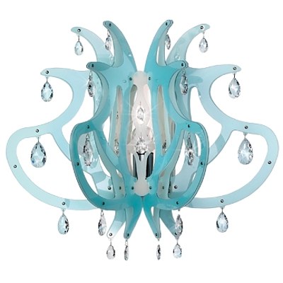 SLAMP Medusa Wall Applique Light - Blue Gel - RRP $1695.00 - Brand New