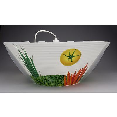 SLAMP Kitchen Art Suspension Applique Ceiling Lights in Vegetables - RRP $255.00 - Brand New