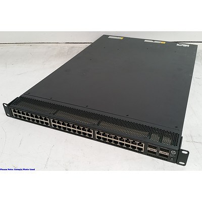 HP (JG336A) 5900AF-48XGT-4QSFP+ 48-Port 10-Gigabit Managed Switch