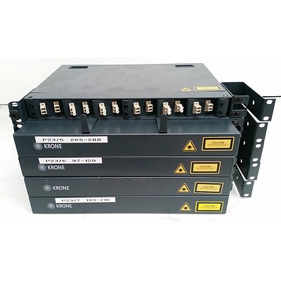 Bulk Lot of Krone Hinged Fibre Trays - Lot of 20