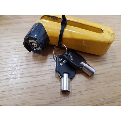 Motorcycle Locks - Lot of 4