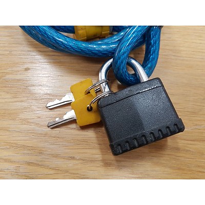 Motorcycle Locks - Lot of 4