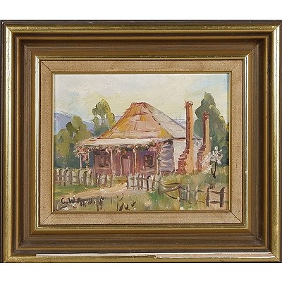  'Old Timer' - Cornelia Wheatley, Oil On Board