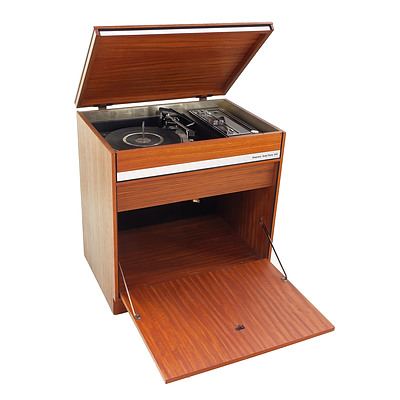 Pye Modular Magnetic Solid State 462 Turntable Cabinet with 2 Speaker Modules