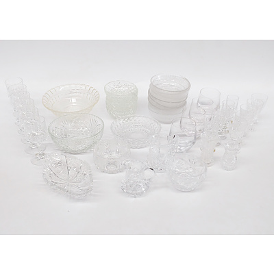 Assorted Lead Crystal Glassware and More