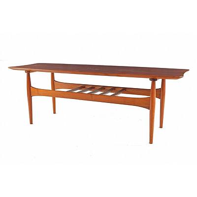 Superb TH Brown Solid Tasmanian Blackwood Coffee Table