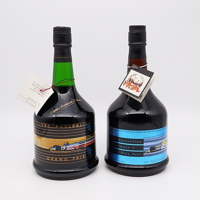 1990 and 1986 Australian Formula 1 Grand Prix Port 750ml