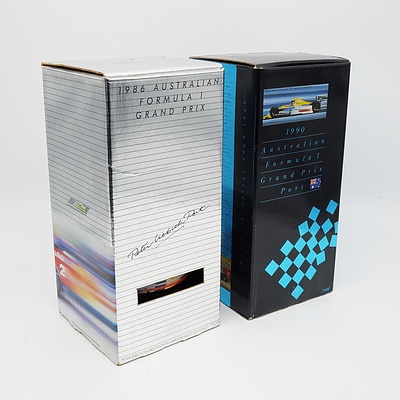 1990 and 1986 Australian Formula 1 Grand Prix Port 750ml