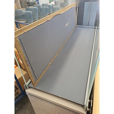 Large Stone Display Showcase