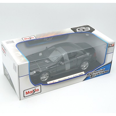 Brand New Maisto Special Edition 1:18 Diecast Mercedes Benz SL65 AMG