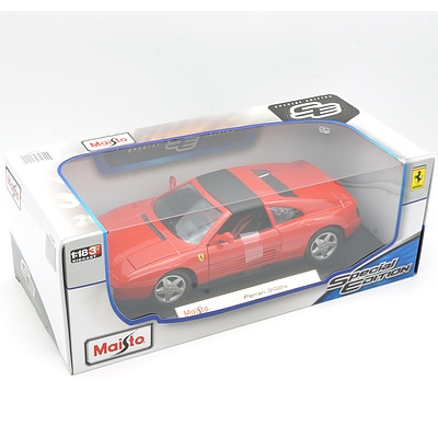 Brand New Maisto Special Edition 1:18 Diecast Ferrari 348ts