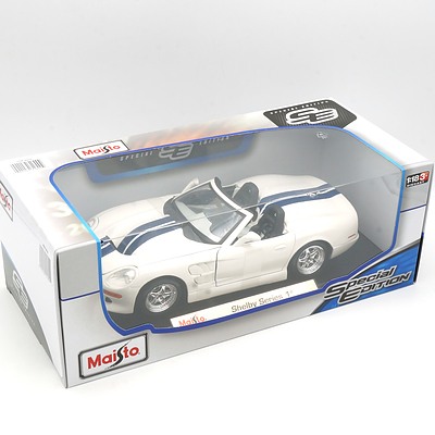 Brand New Maisto Special Edition 1:18 Diecast Shelby Series 1