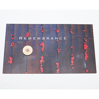RAM 2012 Remembrance $2 Uncirculated Presentation
