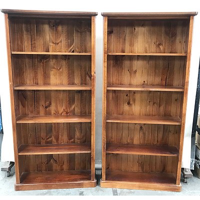 Pair of Matching Bookcases